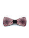 Legend Accessories Wooden Bow Tie Purple Colorfull