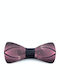 Legend Accessories Wooden Bow Tie Purple Colorfull
