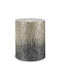 Stool For Living Room Metallic Gray 40x40x46cm