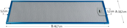 Φίλτρο Μεταλλικό Απορροφητήρα Pyramis Original 18.2 X 46.7 Cm