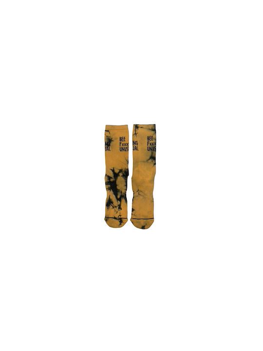 Bee. Unusual. Γυναικείες Κάλτσες Κίτρινες 1 Pack