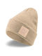 Puma Beanie Frauen Beanie Gestrickt in Beige Farbe