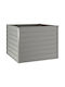 vidaXL Planter Box Metal Maro 100x100x77cm.