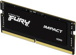 Kingston Fury Impact 32GB DDR5 RAM cu Viteză 5600 pentru Laptop