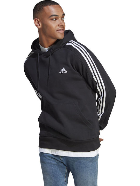 adidas Essentials Sweatshirt with Hood Black