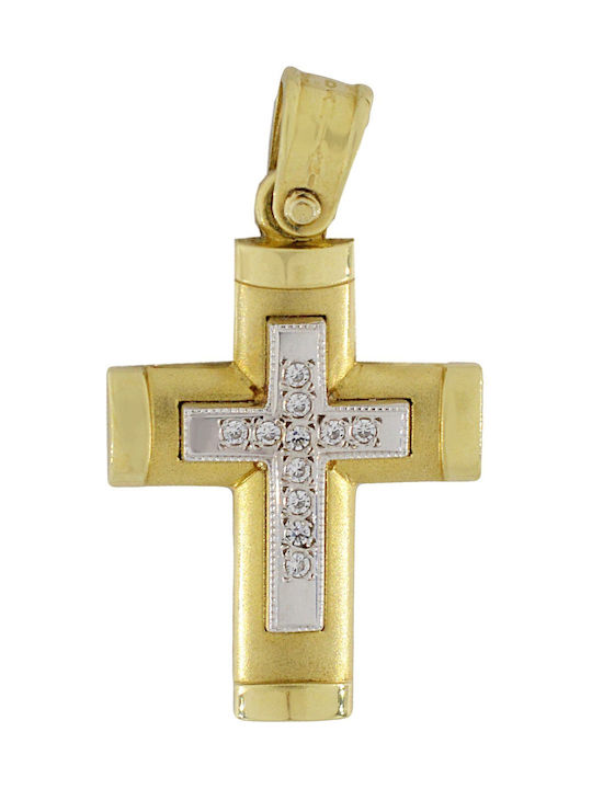 Mertzios.gr Gold Kreuz 14K