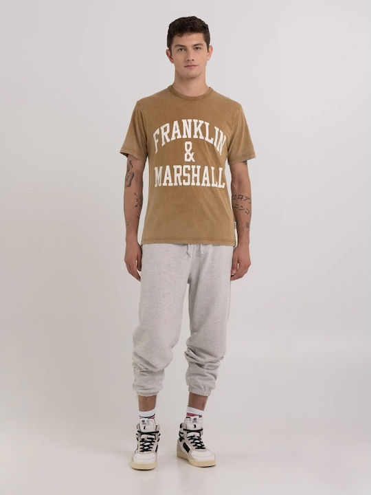 Franklin & Marshall T-shirt Μπεζ