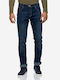 Herren Jeanshosen Elastisch Regular Fit Marineblau