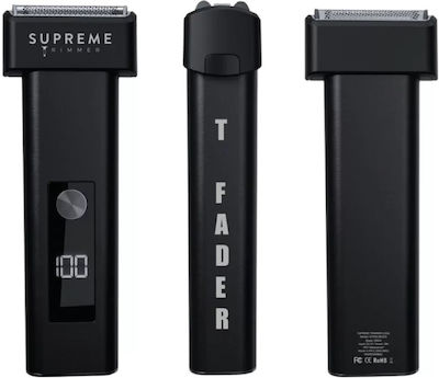 Supreme Trimmer T-Fader Ξυριστική Μηχανή Προσώπου Επαναφορτιζόμενη