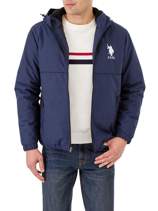 U.S. Polo Assn. Men's Winter Jacket Blue