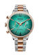 Welder Damen Uhr Chronograph mit Rose Gold Metallarmband