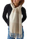 Sasha Women's Wool Scarf Beige