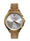Curren Men's Watch 23mm Battery with Gold Metal Bracelet