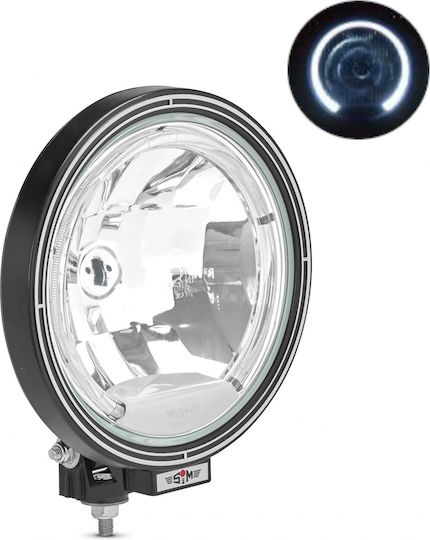Кръглаς Водоустойчив Фарове за мъгла за кола LED Универсален 12 / 24V 100W с Бял осветление 1бр