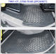 Carner Front Mats 2pcs Tray Type for DAF CF CF65/CF75/CF85 Star Diamond Black