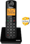 Alcatel S280 EWE Cordless Phone with Speaker Black