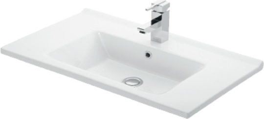 Martin Etna 75 Ένθετος Νιπτήρας Πορσελάνης 75x45cm Πορσελάνη Martin Etna 75 Ένθετος Νιπτήρας Πορσελάνης 75x45cm Πορσελάνη
