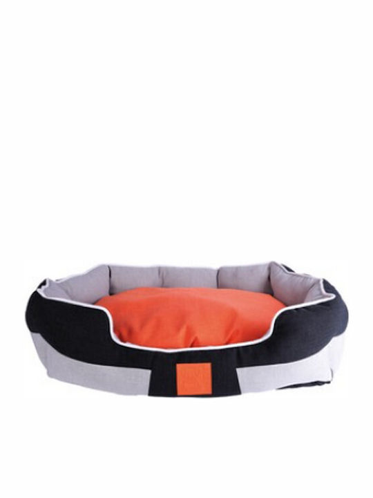 M-Pets Moon Καναπές Κρεβάτι Σκύλου Μαύρος 75x60εκ.