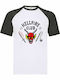 Hellfire Club Logo T-shirt Stranger Things White Cotton