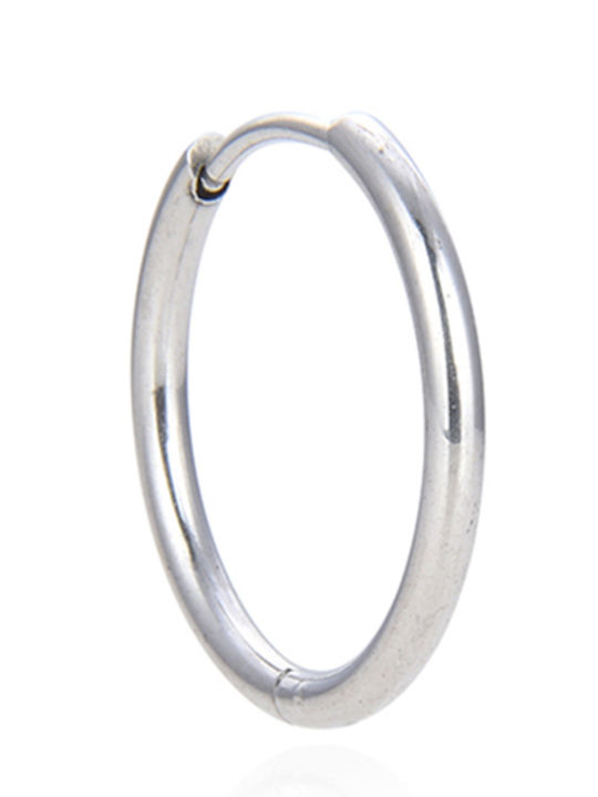 Asimi Body Piercing Single Earring Hoop made of Steel