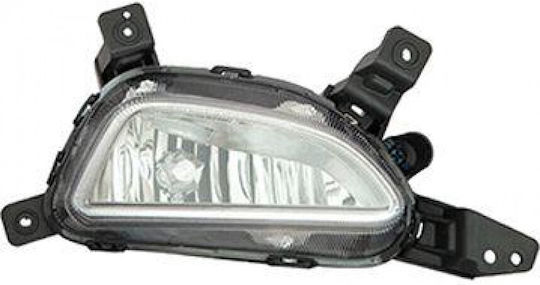 Rectangleς Foglights Car Right Hyundai Tucson 2015-2018 1pcs