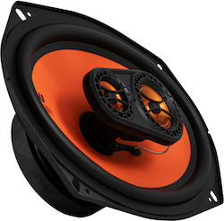 Gas Audio Power Car Speaker Set Mad X1-694 6x9" with 100W RMS (3 Way)