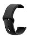 Armband Silikon mit Pin Schwarz (Forerunner 55/245/645 / Vivoactive 3/5/HR / Venu Sq 2)