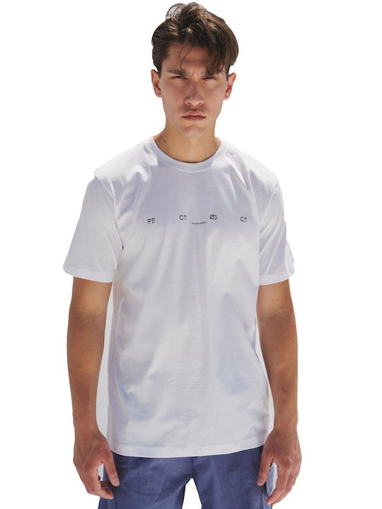 P/Coc P- Men's Short Sleeve T-shirt White