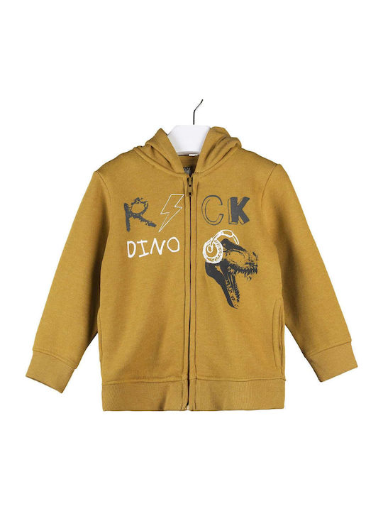 Losan Παιδική Ζακέτα Φούτερ Fleece με Κουκούλα ...