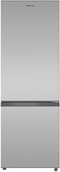 United UCS-3164M Fridge Freezer 162lt H145.5xW49.8xD55.8cm. Inox