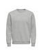 Kids Moda Herren Sweatshirt Gray