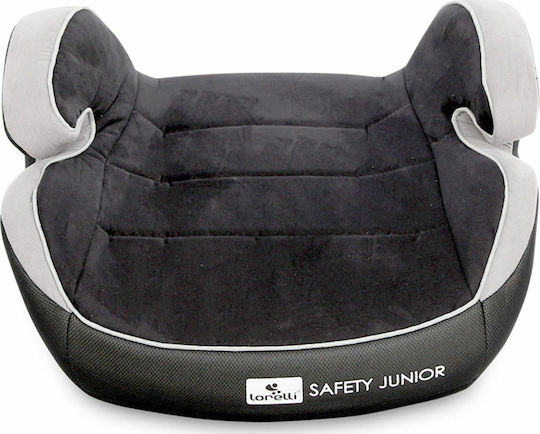 Lorelli Safety Junior Fix Anchorages Baby Car Seat Booster with Isofix Black 15-36 kg