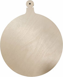 Χειροκάμωτο Wooden Ornament Μπάλα 15εκ.