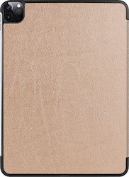 Sonique Smartcase Slim Flip Cover Piele artificială Rezistentă Rose Gold (iPad Pro 2020 12.9" / iPad Pro 2021 12.9")