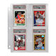 Ultra Pro Card Pages 4-Pocket Standard Size