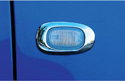 Nissan Decorative auto pentru Nissan Navara Inele decorative cromate pentru Nissan Navara D40 2006+