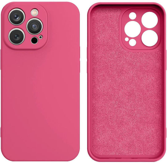 Back Cover Σιλικόνης 2mm Φούξια (iPhone 14 Pro Max)