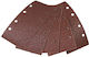 Ferm Schwingschleifer-Schleifblatt K60 Set 10Stück