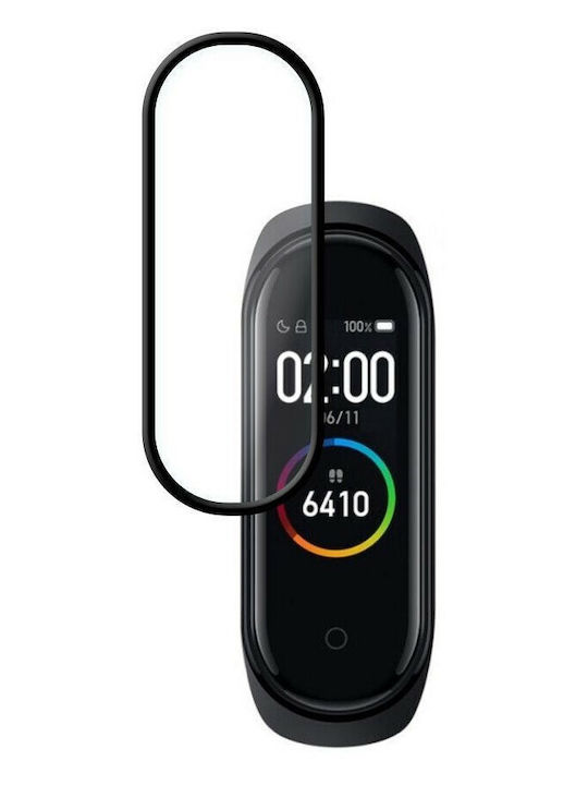 Full Glue Full Face Tempered Glass for the Mi Smart Band 6 3pcs