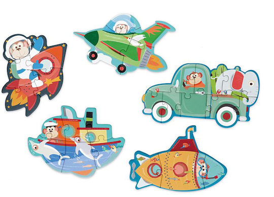 Kinderpuzzle Fahrzeuge Für 2+ Jahre 26 Teile Scratch Europe