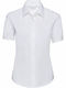 Russell Europe Women's Monochrome Short Sleeve Shirt White