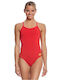 MP-MICHAEL PHELPS WOMEN'S MID BACK SOLID RED