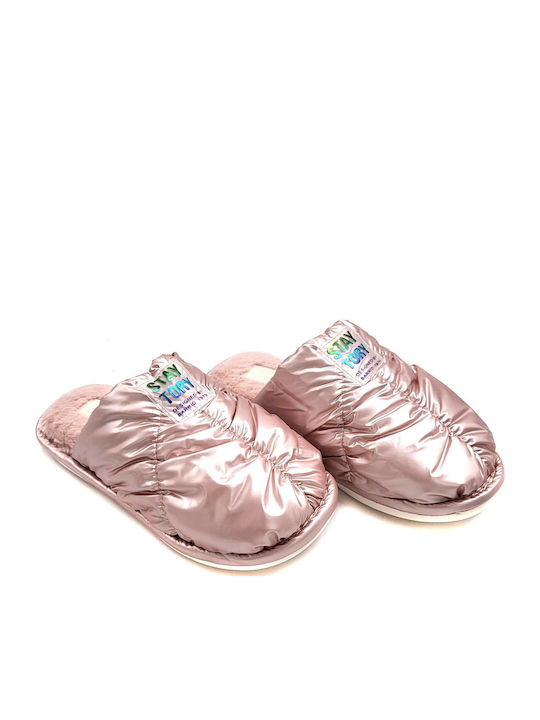 Jomix Winter Women's Slippers Pink