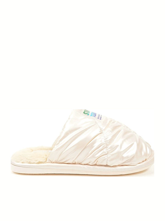 Jomix Winter Women's Slippers White