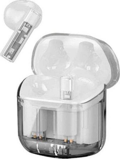 Wiwu Ghost TWS11 Earbud Bluetooth хендсфри Слушалки с Кутийка за Зареждане Бял