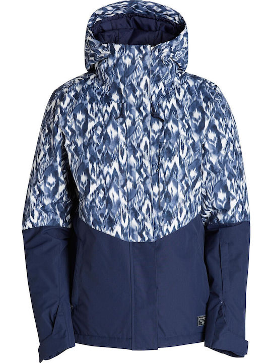 Billabong Akira Z6JF12BIF6_1915 Γυναικείο Μπουφάν για Σκι & Snowboard Μπλε