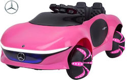 Mercedes Benz Vision AVTR Kids Electric Car Two Seater with Remote Control Licensed 12 Volt Pink