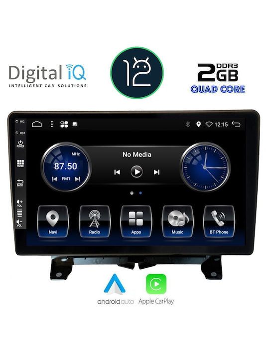 Digital IQ Car Audio System for Land Rover Discovery / Range Rover Sport / Range Rover 2004-2009 (Bluetooth/USB/AUX/WiFi/GPS/Apple-Carplay/CD) with Touch Screen 9"