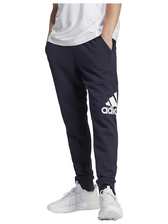 Adidas Παντελόνι Φόρμας με Λάστιχο Navy Μπλε