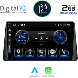 Digital IQ Ηχοσύστημα Αυτοκινήτου για Ford Focus 2019+ (Bluetooth/USB/AUX/WiFi/GPS) με Οθόνη Αφής 9"